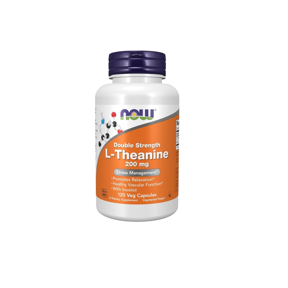 Now L Theanine 200mg 120 Capsules