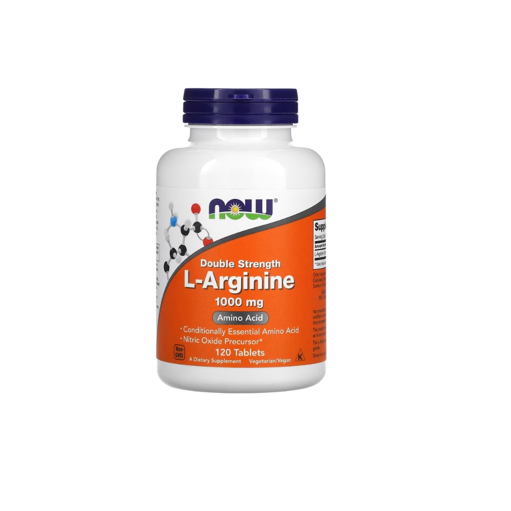 Now L arginine 1000mg 120 Tablets