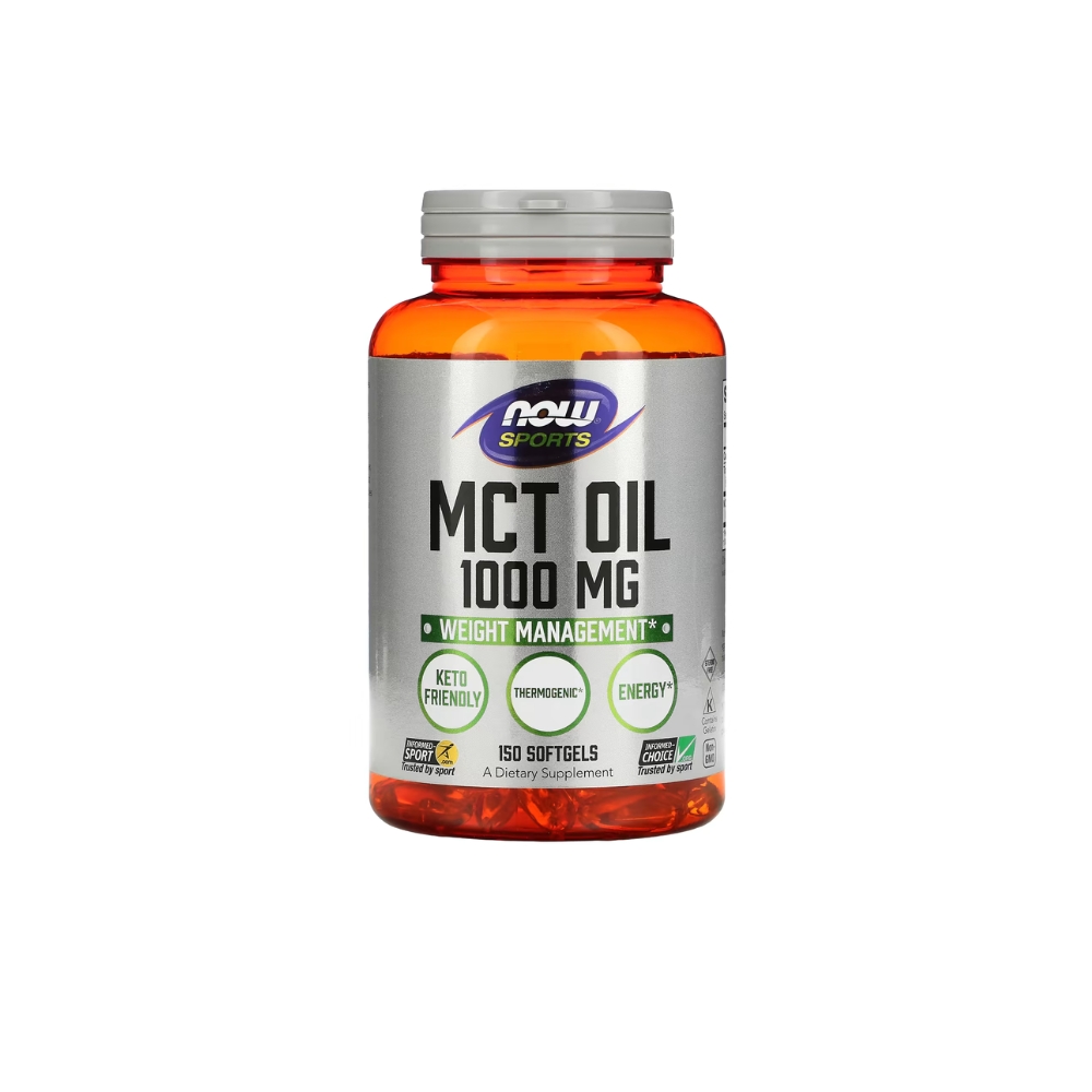 Now MCT Oil 1000mg 150 Softgels