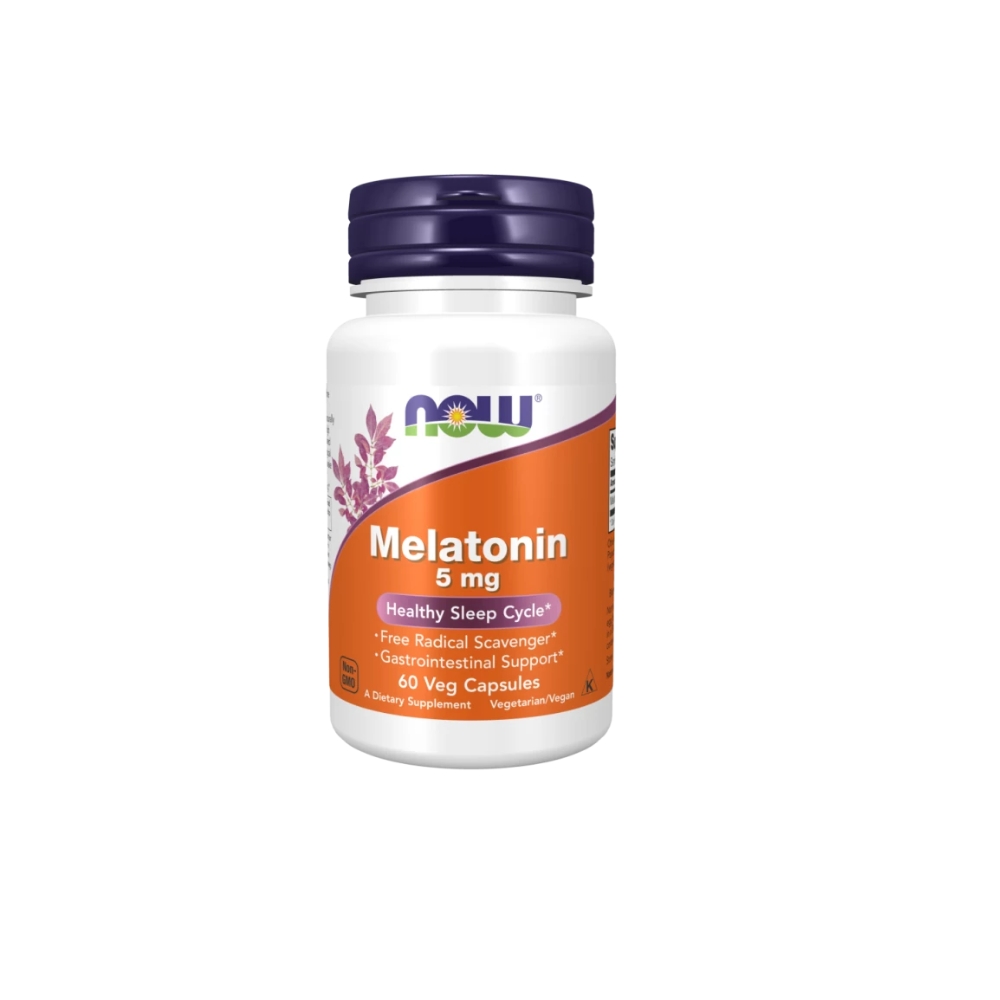 Now Melatonin 5mg 60 Capsules