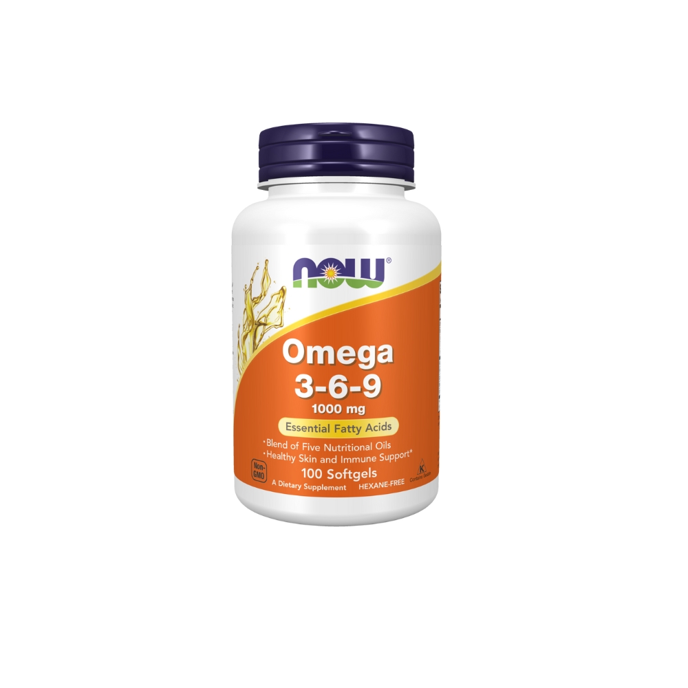 Now Omega 3.6.9 1000mg 100 Softgels