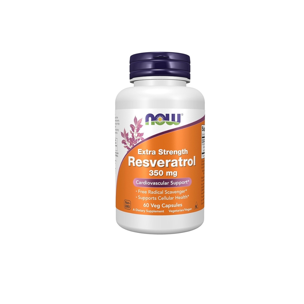 Now Resveratrol 350 Mg 60 Capsules