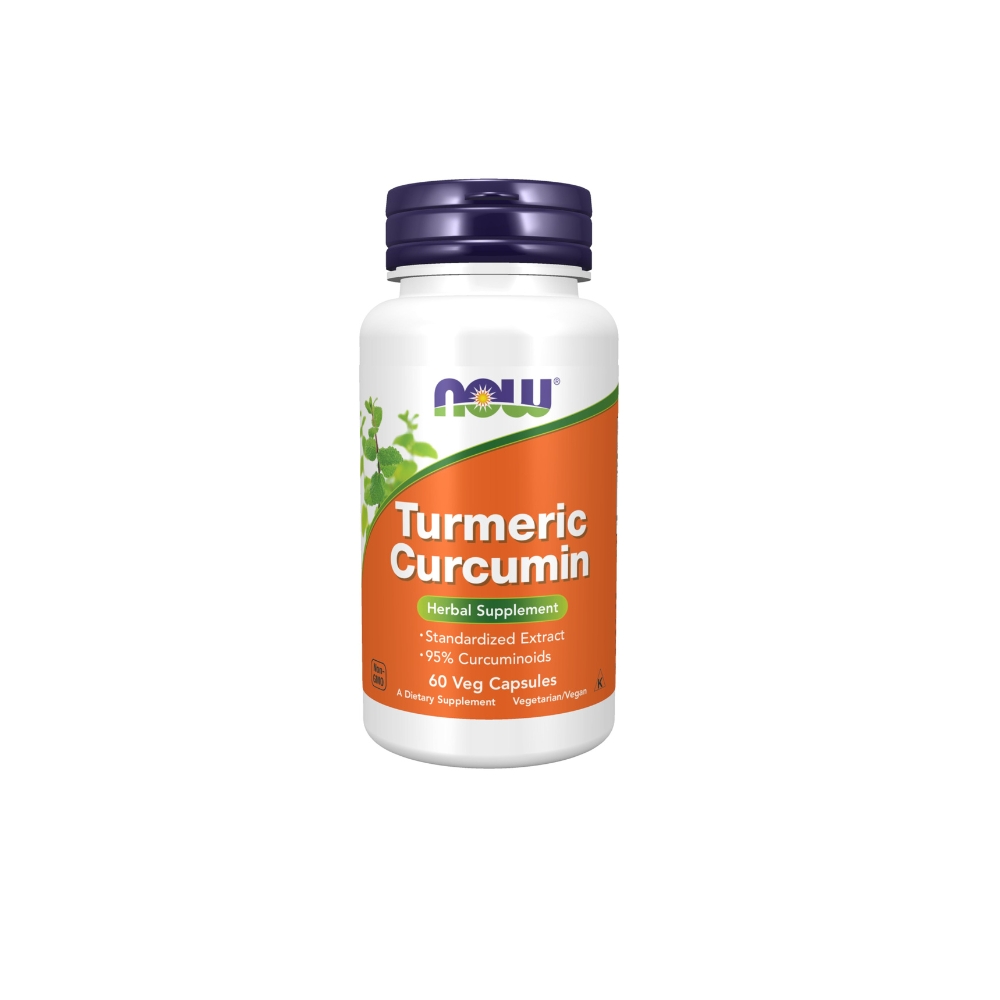 Now Turmeric Curcumin 60 Capsules