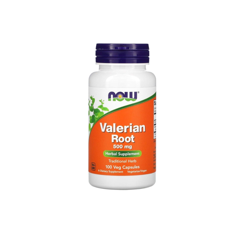 Now Valerian Root 500mg 100 Capsules