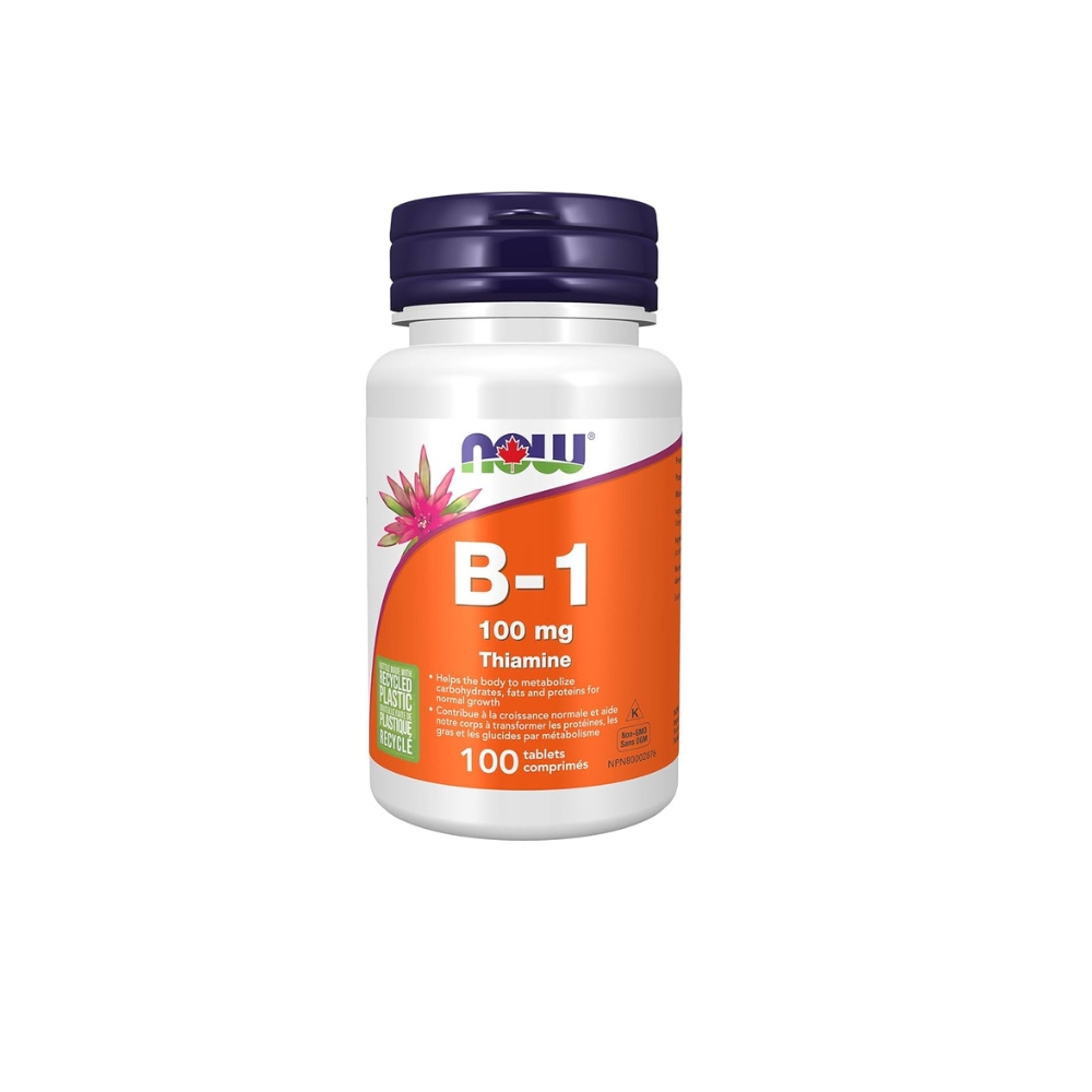 Now Vitamin B 1 100mg 100 Tablets