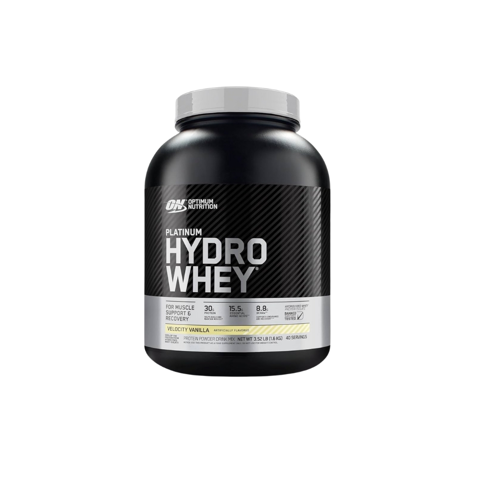 On Platinum Hydro Whey 3.52lbs 40 Servings Velocity Vanilla