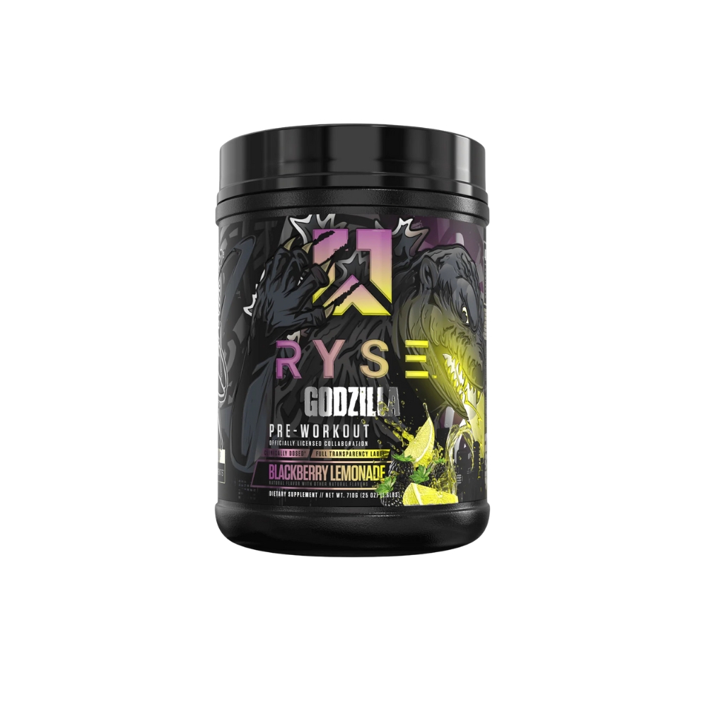 Ryse Up Pre workout Godzilla Blackberry Lemonade 1