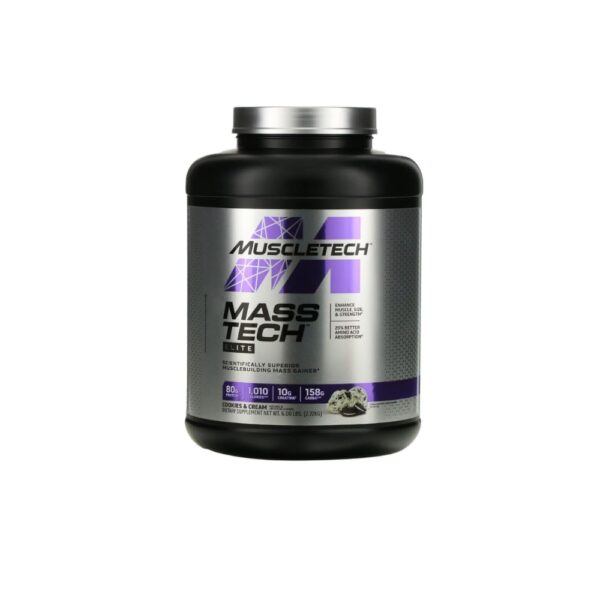 Muscletech Masstech Elite 6lbs Cookies And Cream 1