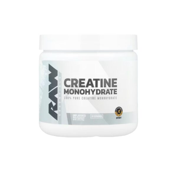 Raw Creatine Monohydrate 150g Unflavored