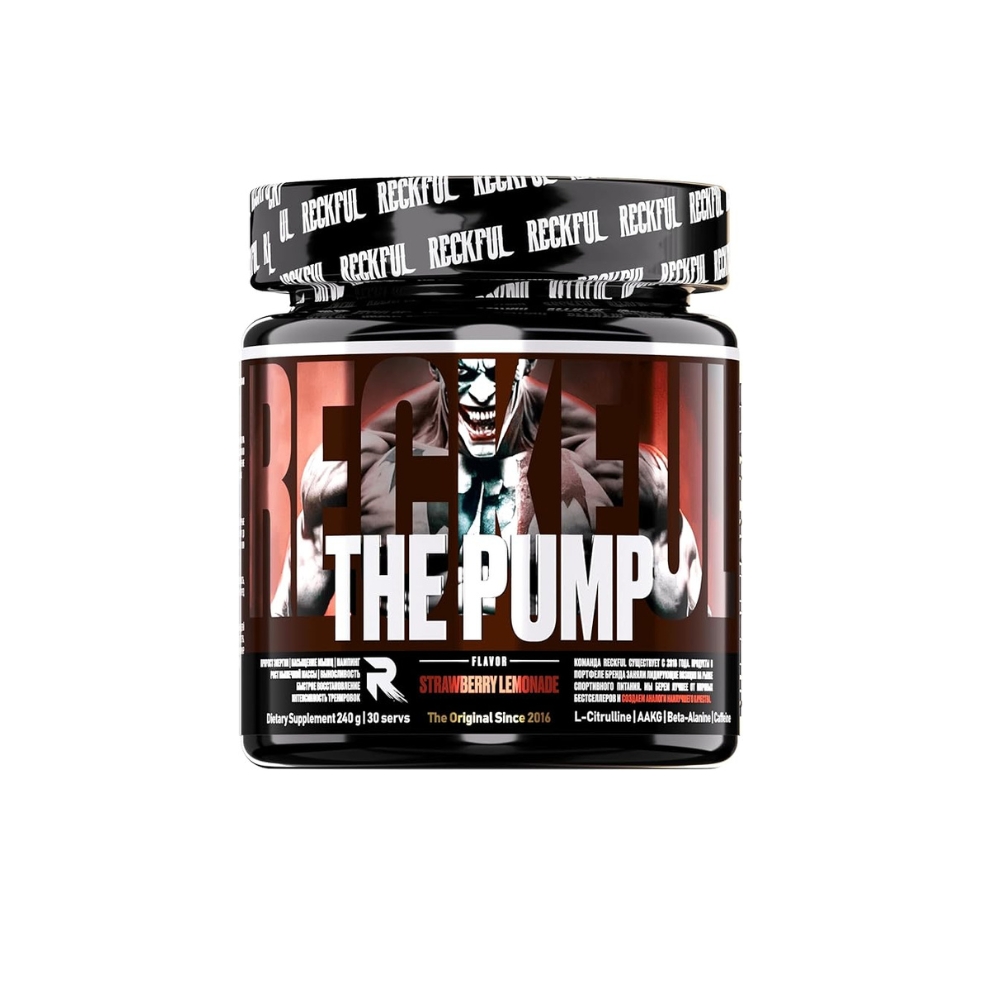 Reckful The Pump 30 Servings Strawberry Lemonade