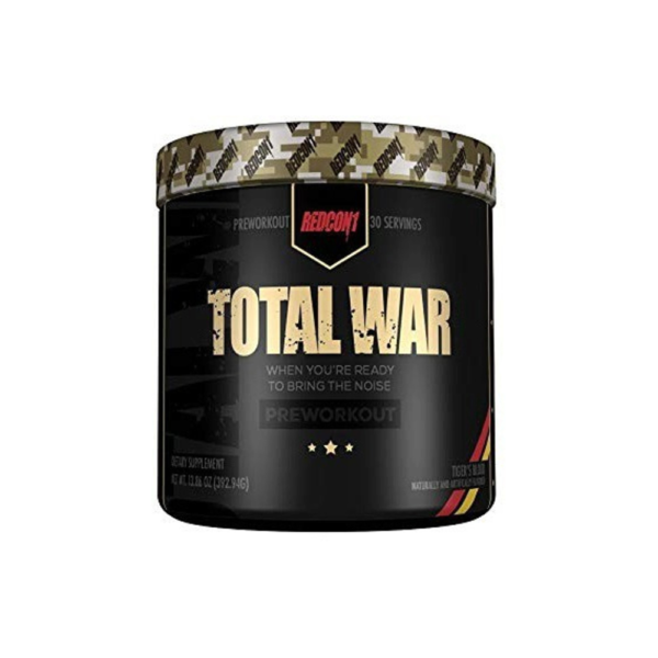 REDCON1 TOTAL WAR BLACK OPS EXTREME PRE WORKOUT SOUR GUMMY BEAR 386 G