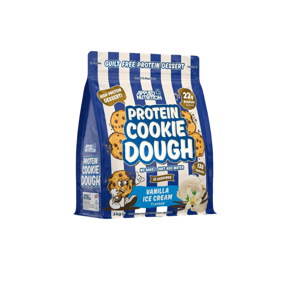 Yava Labs Cookie Dough 1Kg Vanilla Ice Cream 1