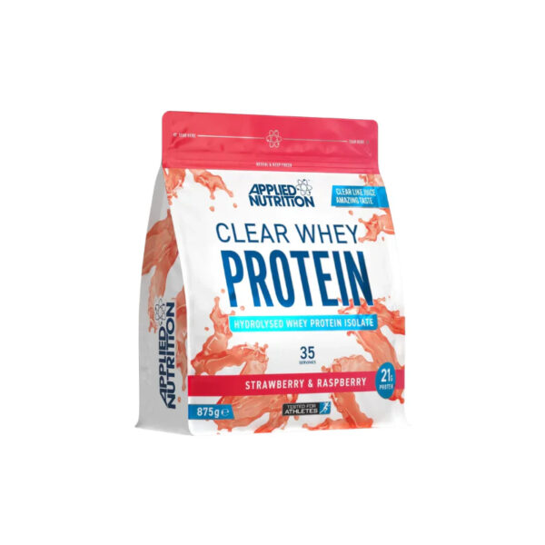 APPLIED NUTRITION CLEAR WHEY STRAWBERRY & RASSBERRY 875G