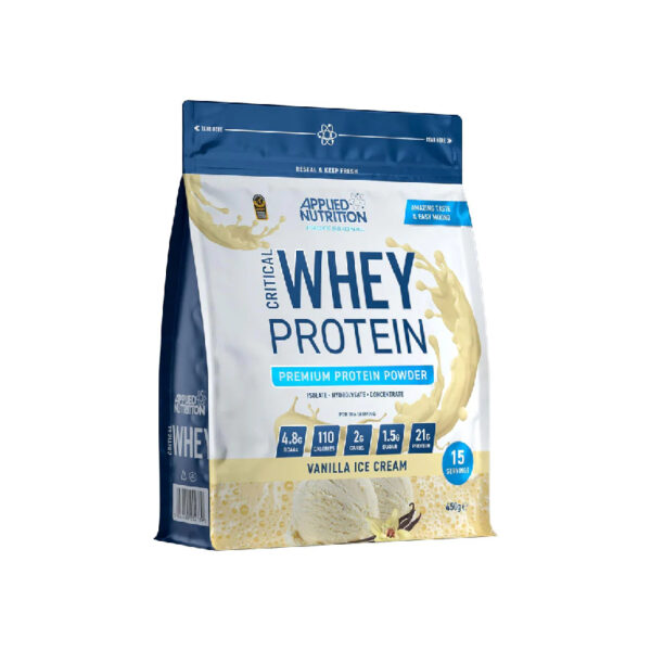 APPLIED NUTRITION CRITICAL WHEY 450 GM VANILLA