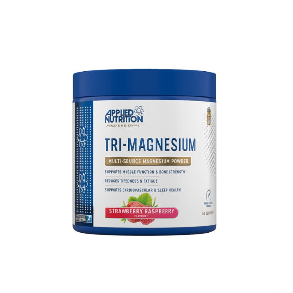 APPLIED NUTRITION TRI MAGNESIUM 50 SERVINGS STRAWBERRY RASPBERRY