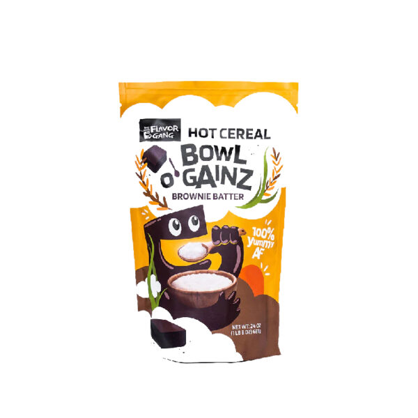 BOWL OGAINZ BROWNIE BATTER FLAVOUR SMALL