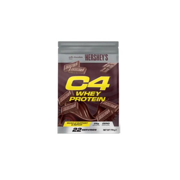 HERSHEYS C4 WHEY MILK CHOCLATE 22 SERVING