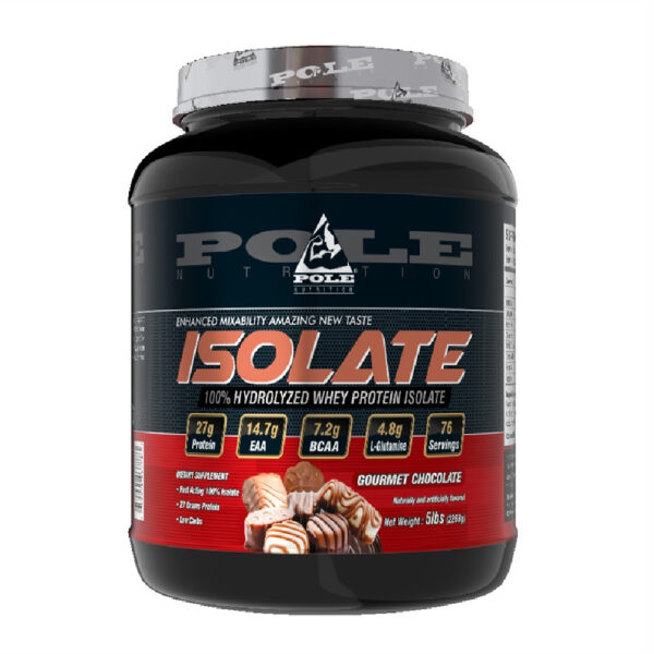 POLE HYDROLYZED WHEY PROTEIN ISOLATE 5LBS CHOCOLATE