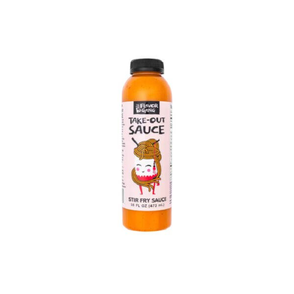 THE FLAVOR GANG SAUCE TAKEOUT FULL SIZE STIR FRY SAUCE 16OZ