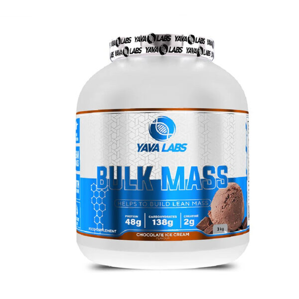 YAVA LABS BULK MASS 3KG CHOCOLATE ICE CREAM
