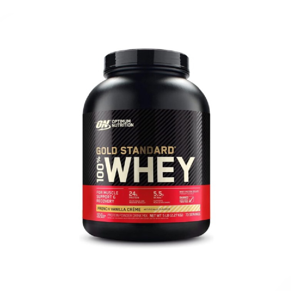 100% WHEY GOLD STANDARD 5LBS FRENCH VANILLA CREAM