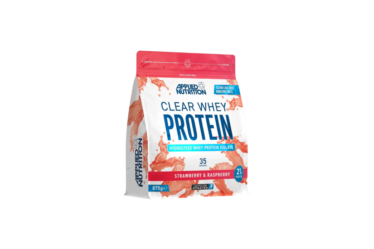 APPLIED NUTRITION CLEAR WHEY STRAWBERRY & RASSBERRY 875G