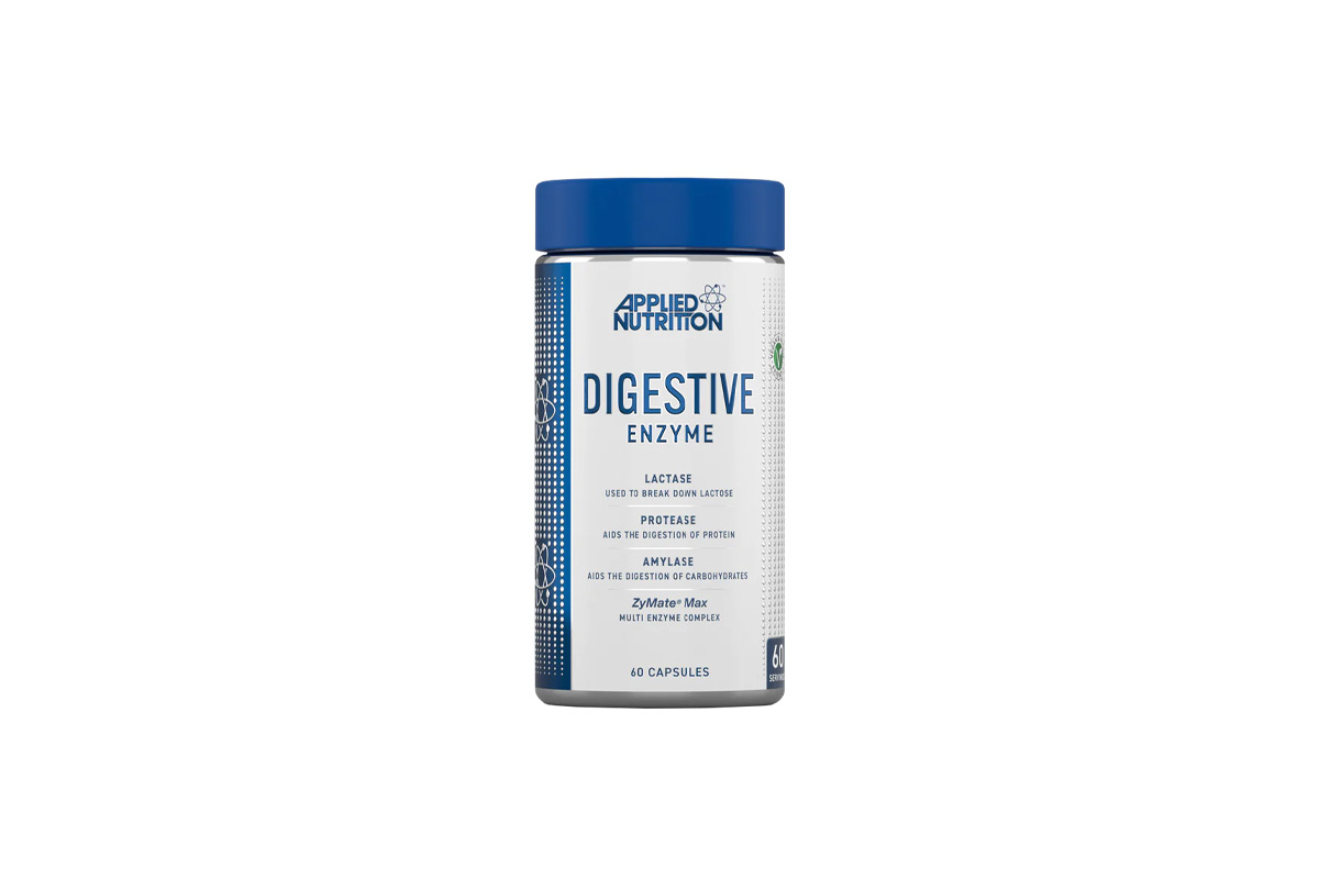 APPLIED NUTRITION DIGESTIVE ENZYME 60 CAPS