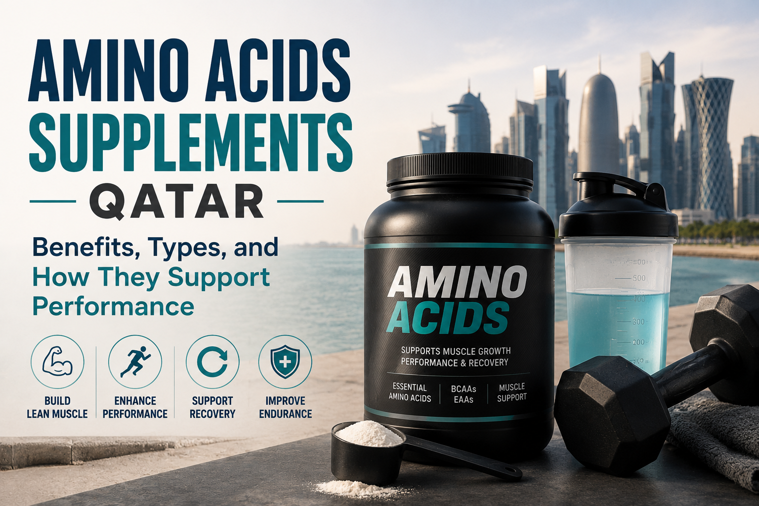 Amino Acids Supplements Qatar Benefits, Types, and How They Support Performance