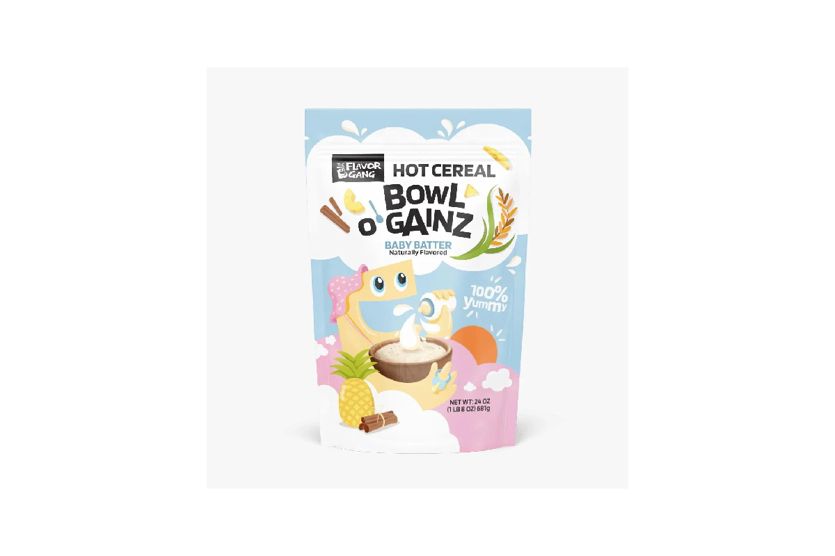 BOWL OGAINZ PINEAPPLE BABY BATTER FLAVOUR