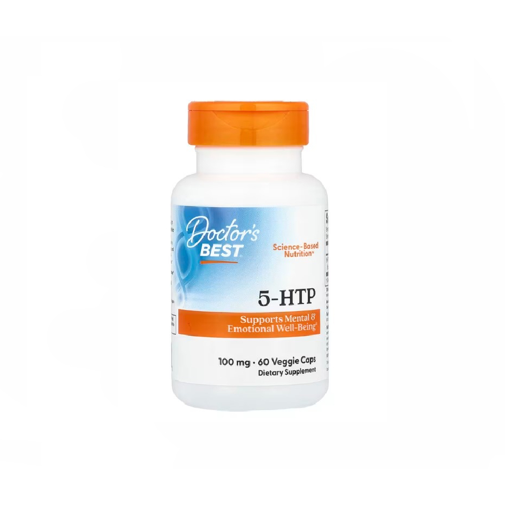 DOCTOR'S BEST 5 HTP 100MG 60 CAPSULES