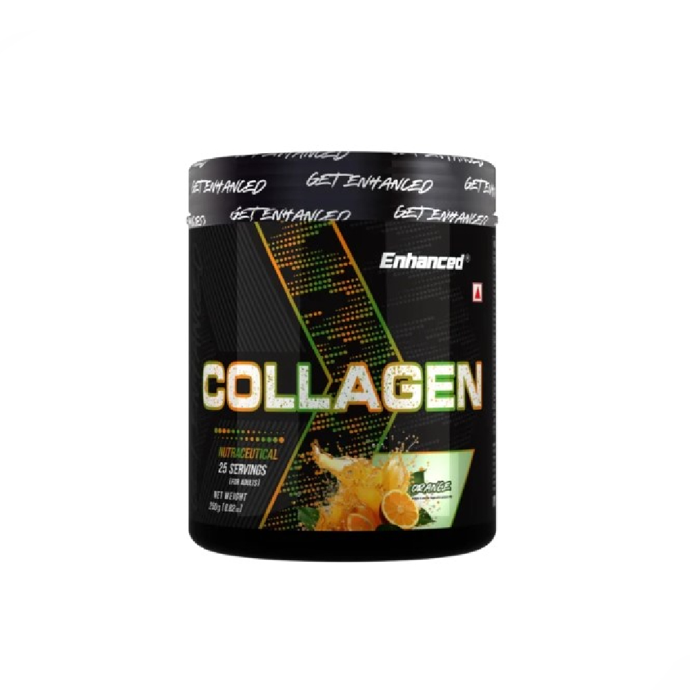 ENHANCED COLLAGEN 25 SERVINGS ORANGE