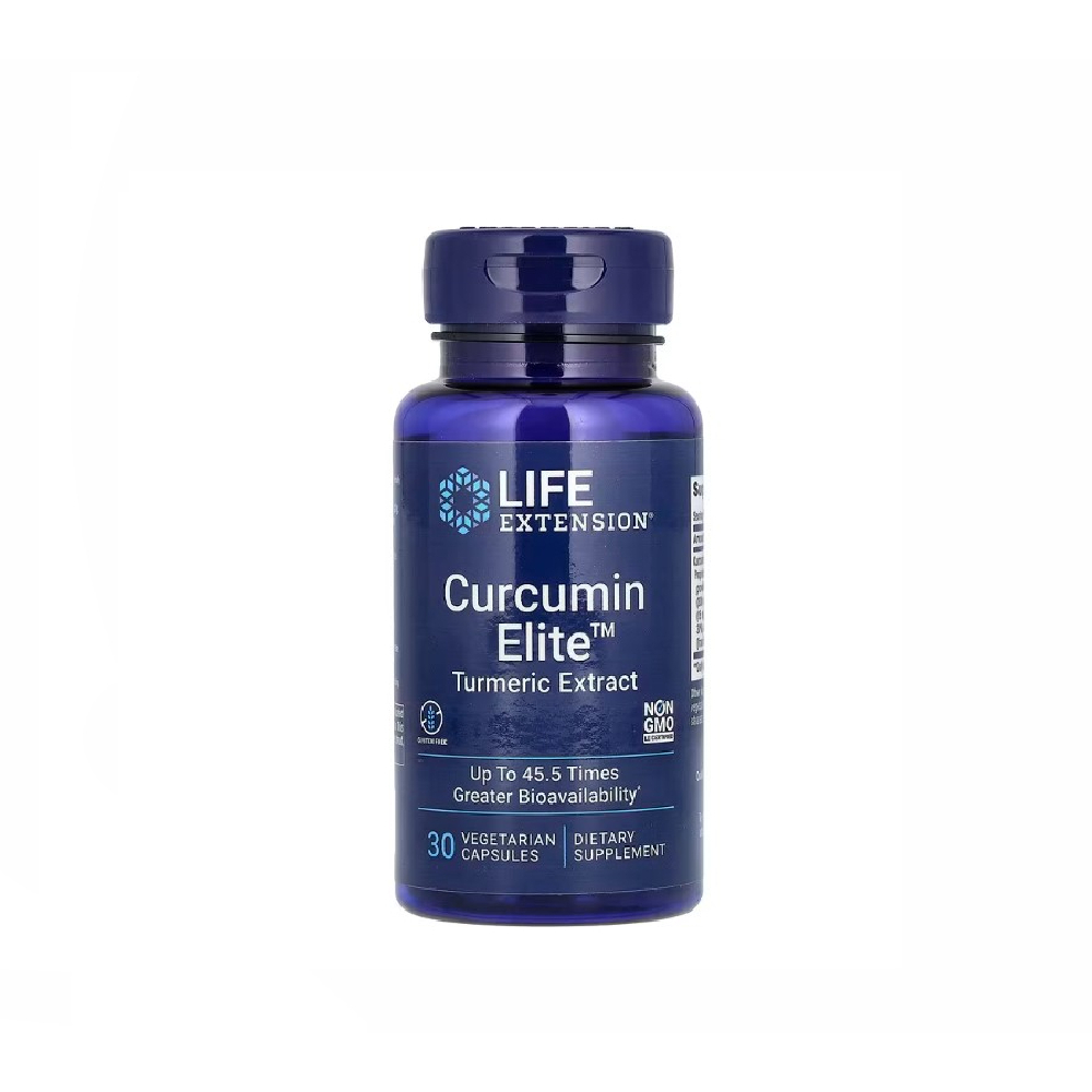 LIFE EXTENSION CURCUMIN ELITE TURMERIC EXTRACT 30 VEG CAPSULES