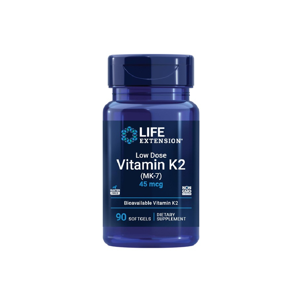 LIFE EXTENSION VITAMIN K2 (MK 7) 45MCG 90 SOFTGELS