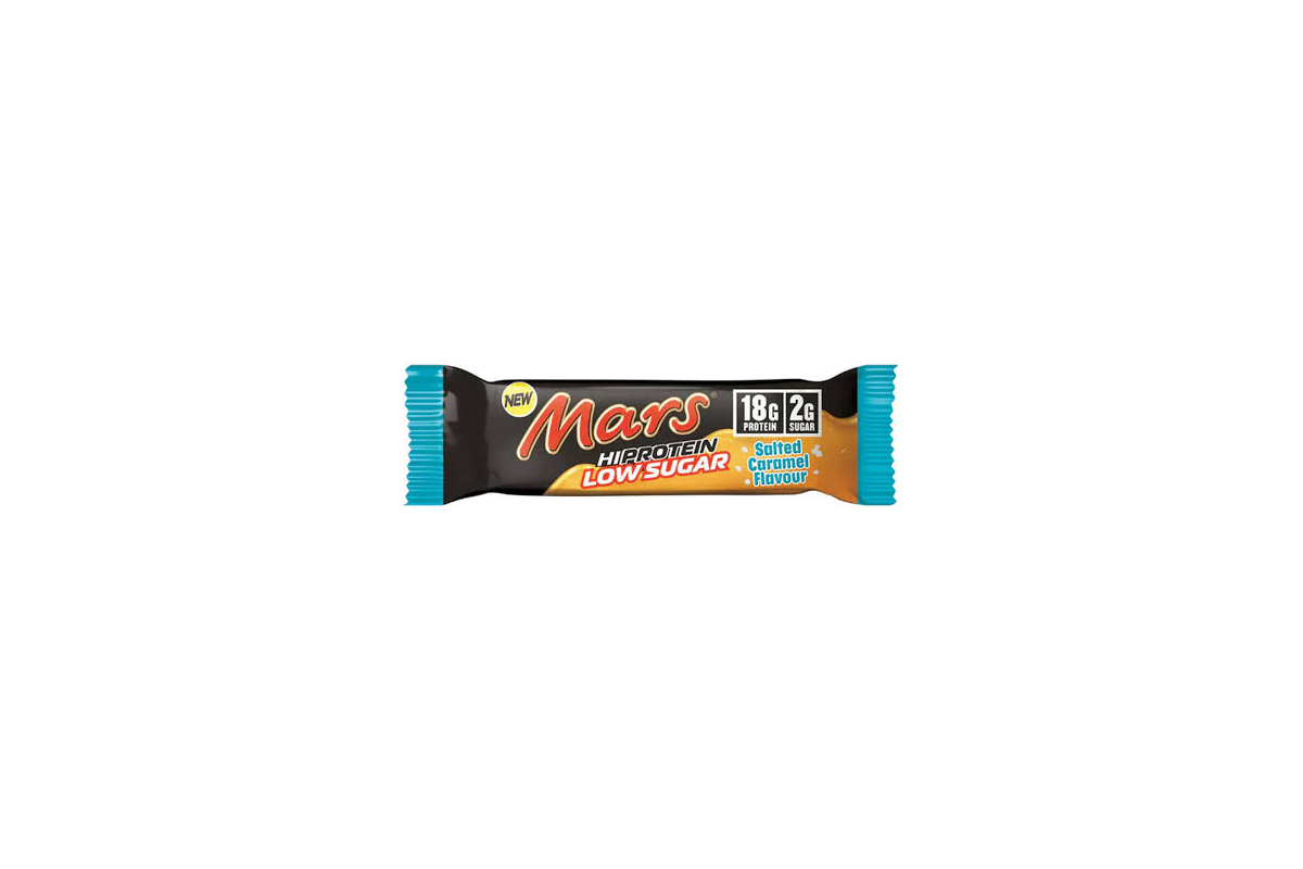 MARS HI PROTEIN BAR 57G LOW SUGAR SALTED CARAMEL