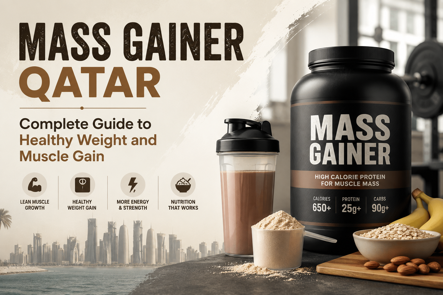 Mass Gainer Qatar Complete Guide to Healthy Weight and Muscle Gain