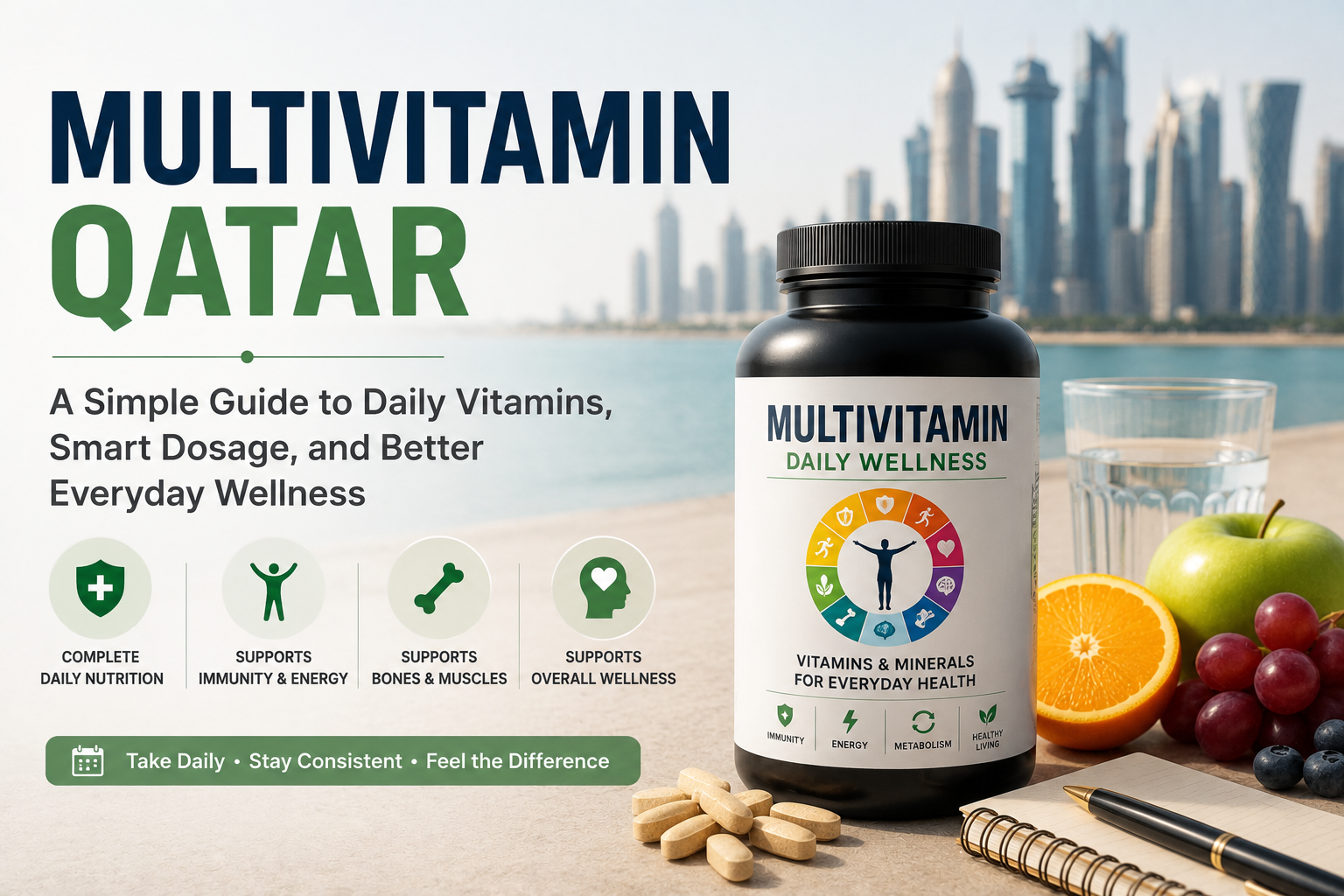 Multivitamin Qatar A Simple Guide to Daily Vitamins, Smart Dosage, and Better Everyday Wellness