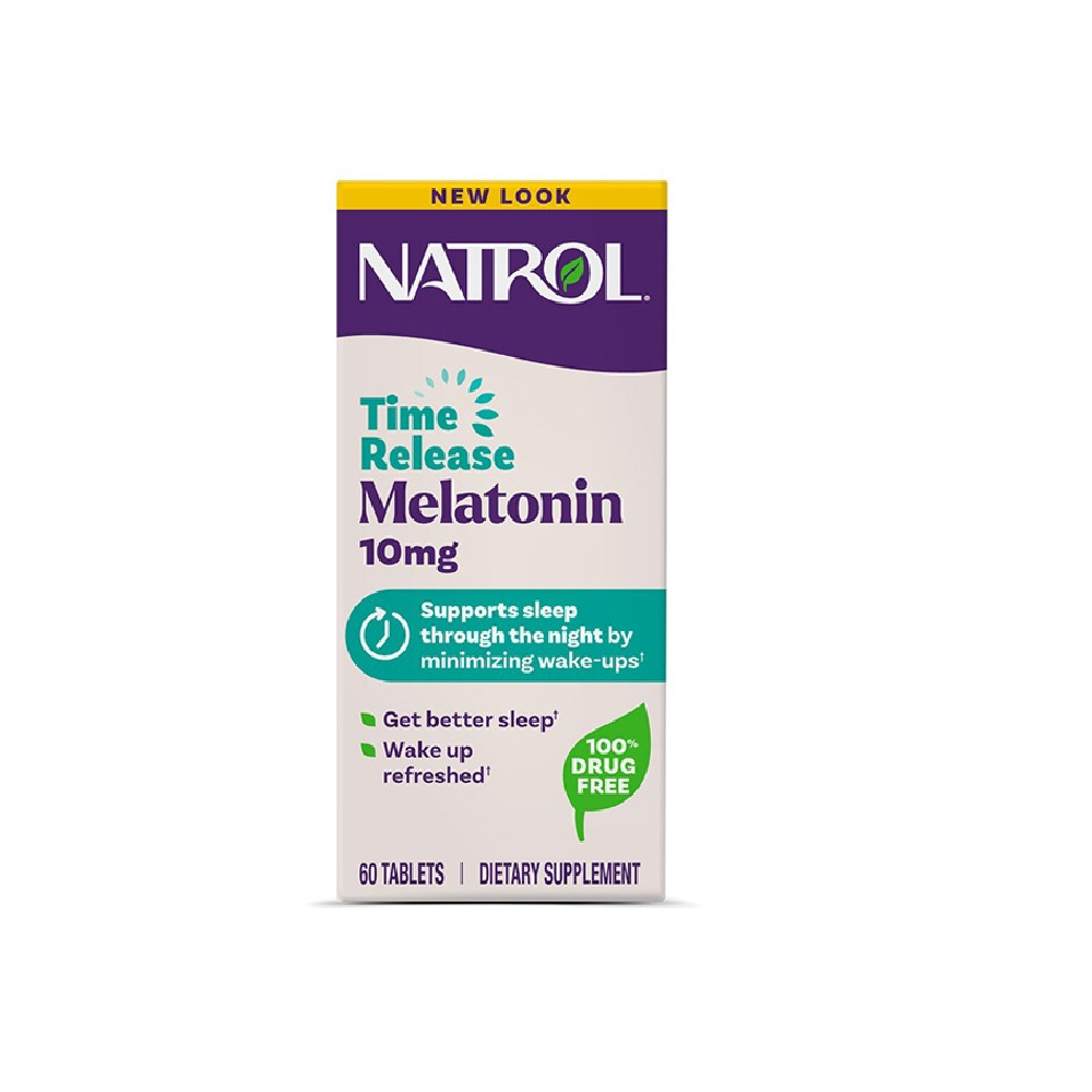 NATROL MELATONIN 10MG 60 TABLETS