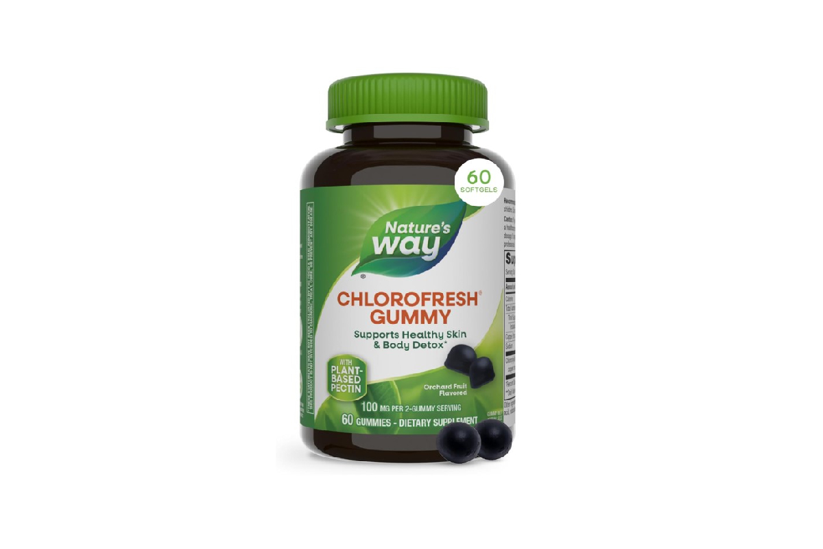 NATURES WAY CHLOROFRESH GUMMY 100MG 60 GUMMIES