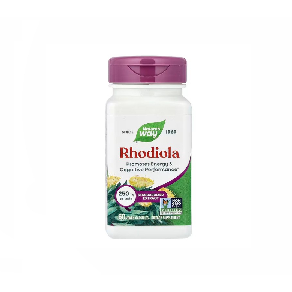 NATURE`S WAY RHODIOLA 250MG 60 CAPSULES