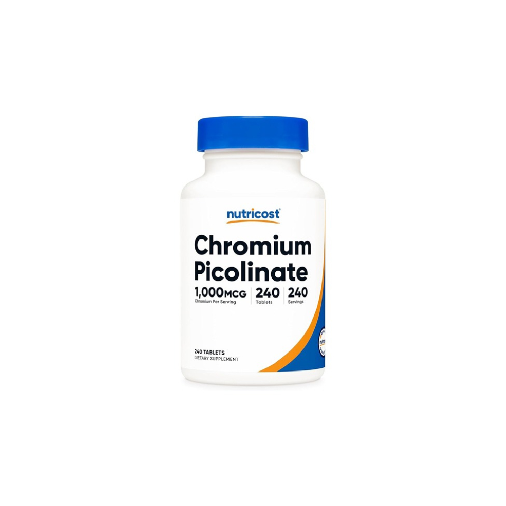 NUTRICOST CHROMIUM PICOLINATE 1000MCG 240 TABLETS