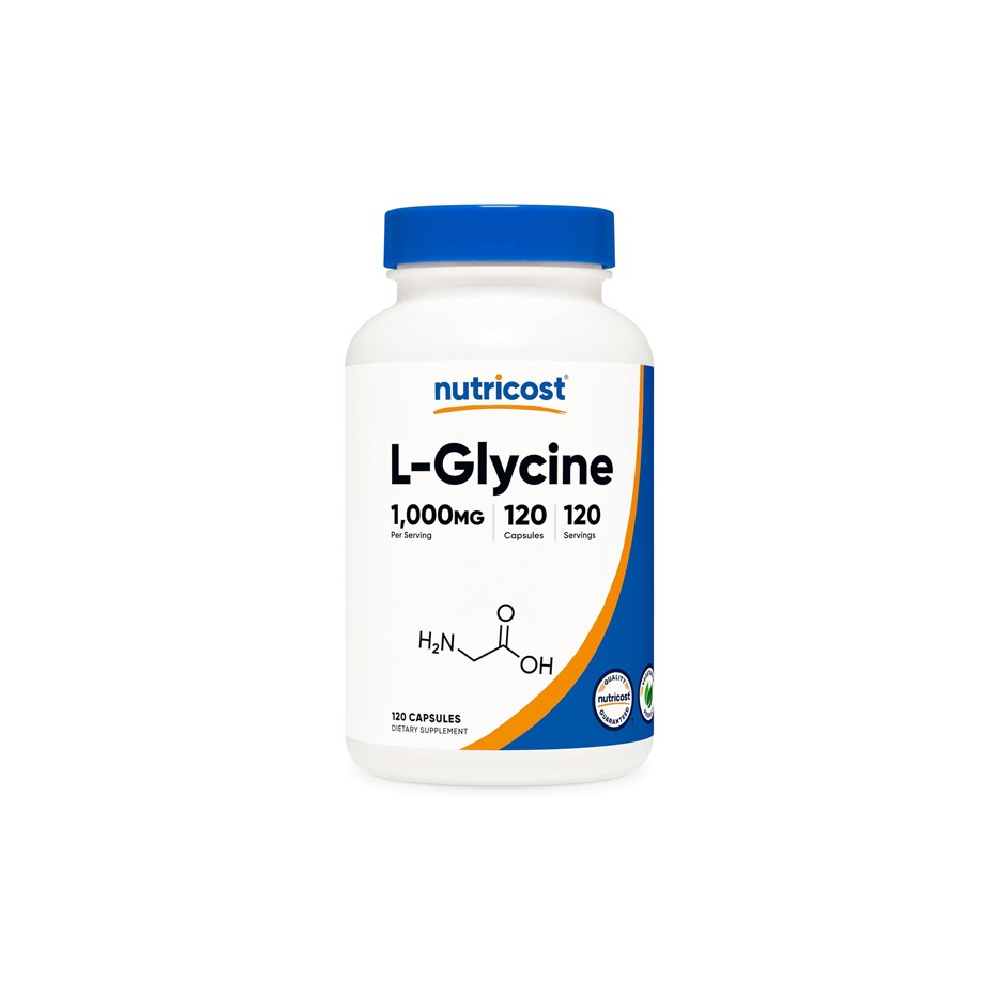 NUTRICOST L GLYCINE 1000MG 120 CAPSULES