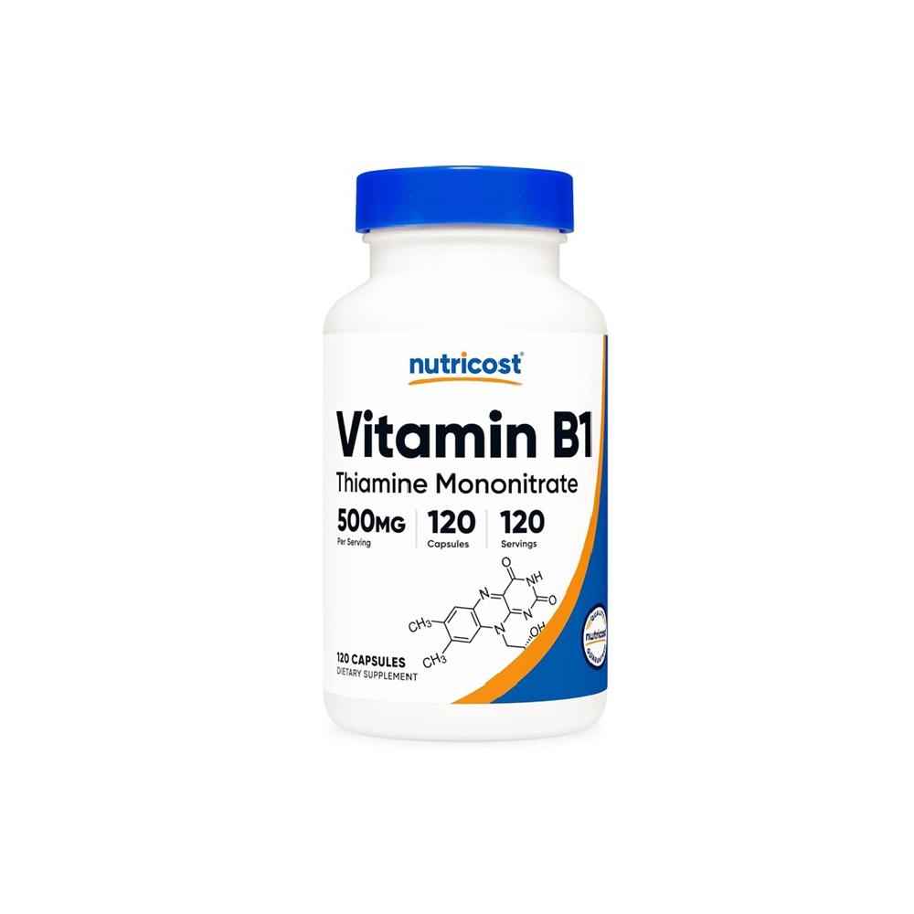 NUTRICOST VITAMIN B1 500MG 120 CAPSULES