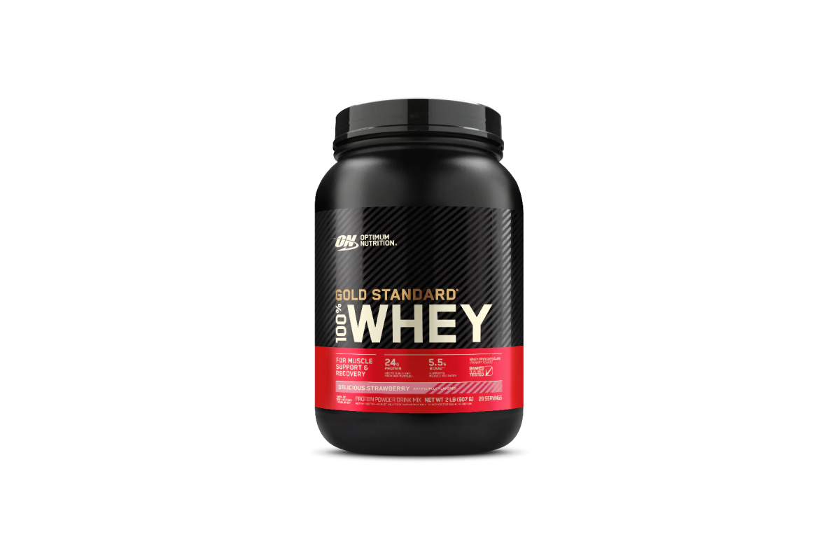 ON 100� GOLD STANDARD WHEY 2LBS STRAWBERRY