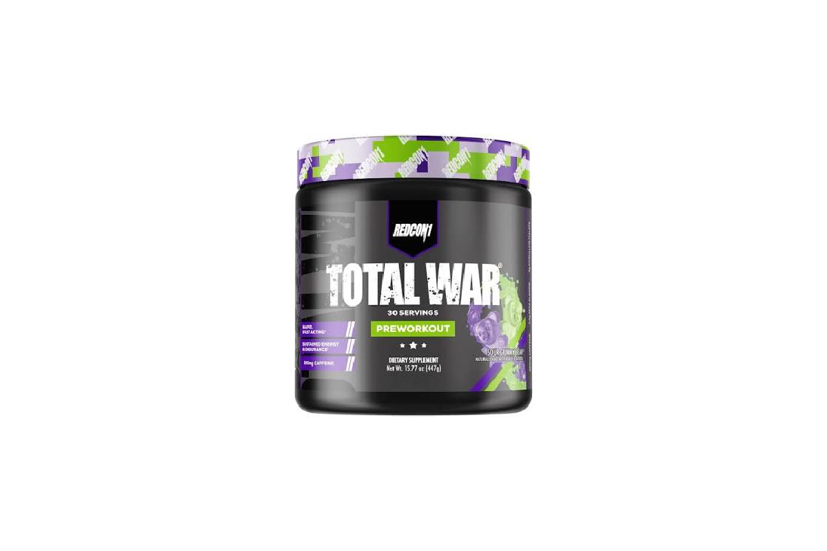 REDCON1 TOTAL WAR 30 SERVINGS SOUR GUMMY BEAR