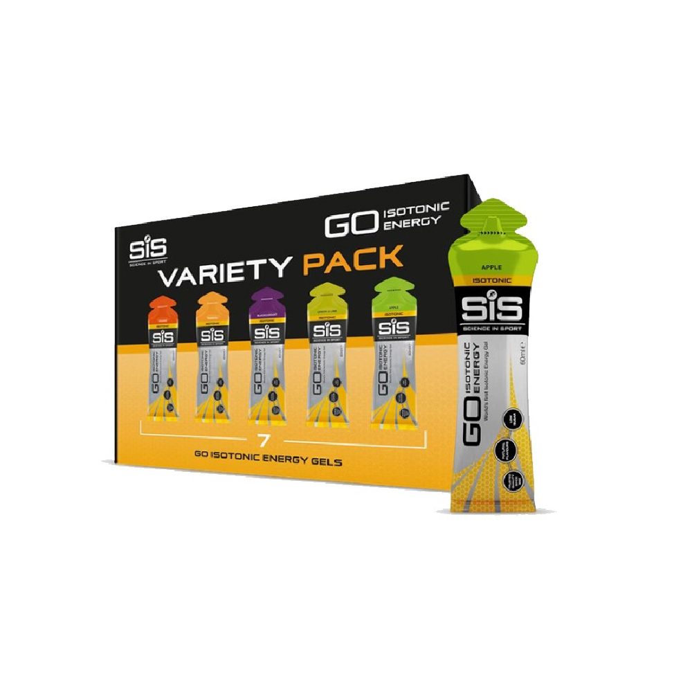 SIS PACK GO ISOTONIC ENERGY GEL VARIETY 760 ML