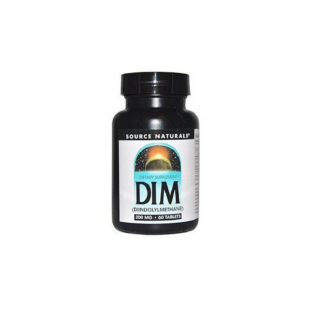 SOURCE NATURALS DIM 200MG 60 TABLETS