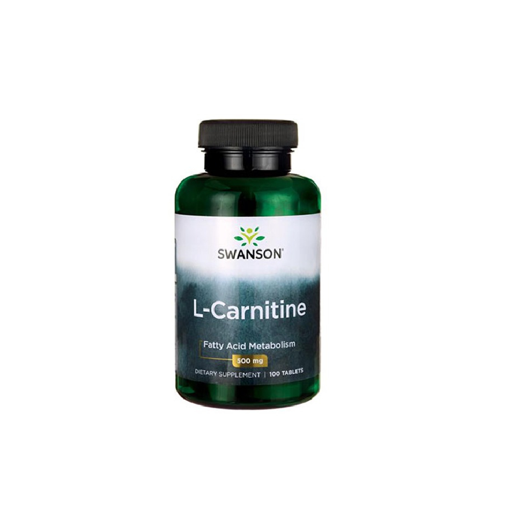SWANSON L CARNITINE 500MG 100 TABLETS