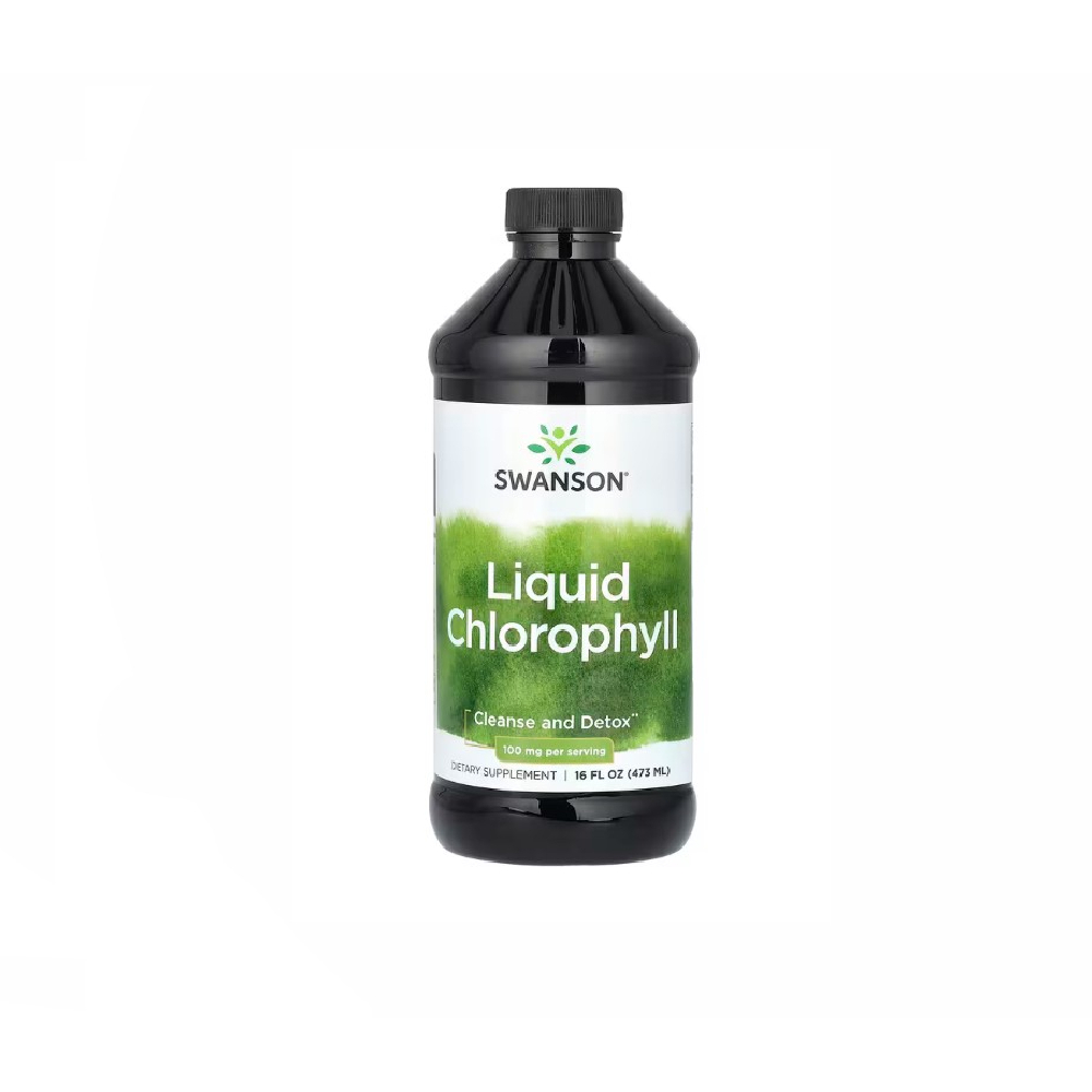 SWANSON LIQUID CHLOROPHYLL 100MG 473ML UNFLAVORD