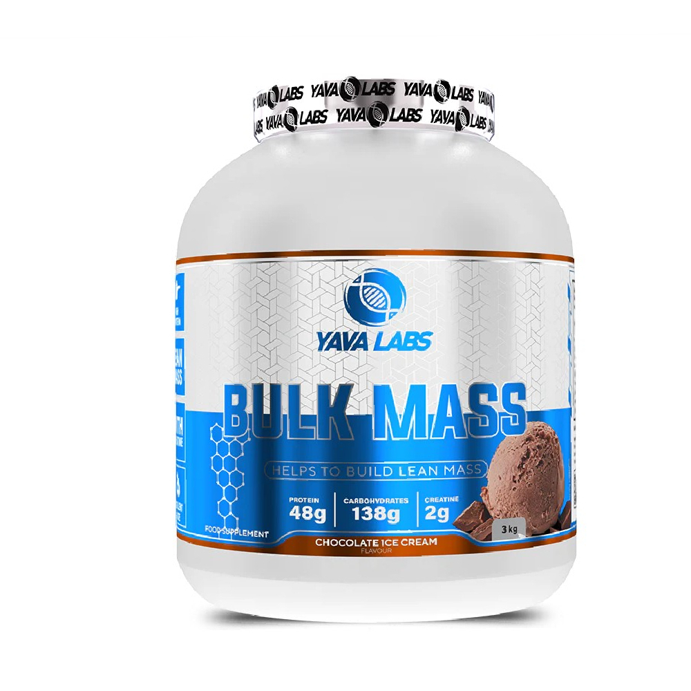 YAVA LABS BULK MASS 3KG CHOCOLATE ICE CREAM