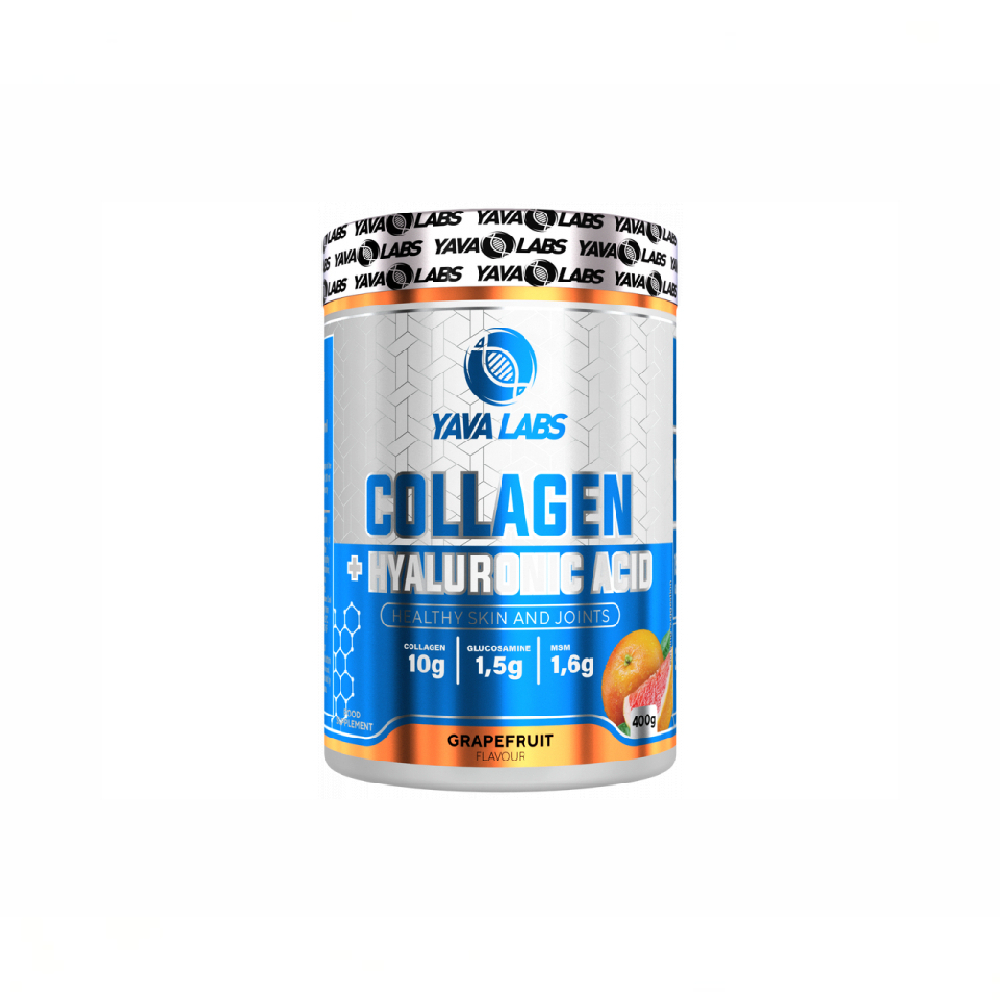 YAVA LABS COLLAGEN+HYALURONIC ACID 400G ORANGE